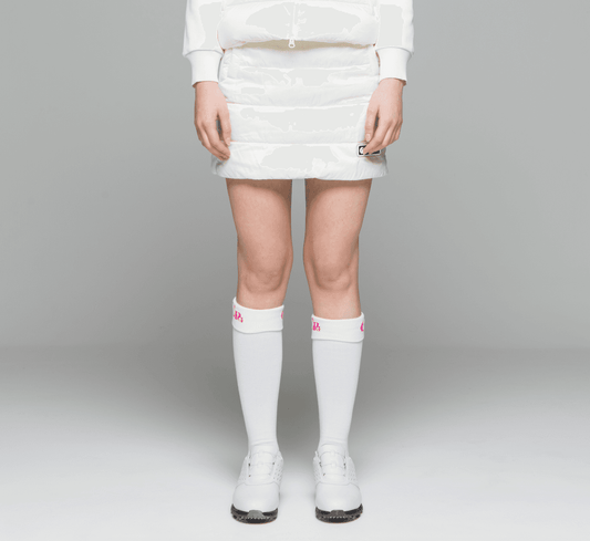 side knit down skirt（サイドニットダウンスカート）