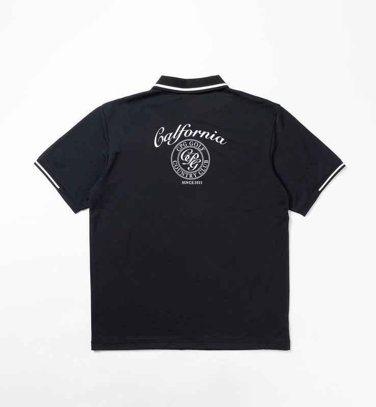 【26SS 新作】Back point Short sleeve POLO | MEN -sample-