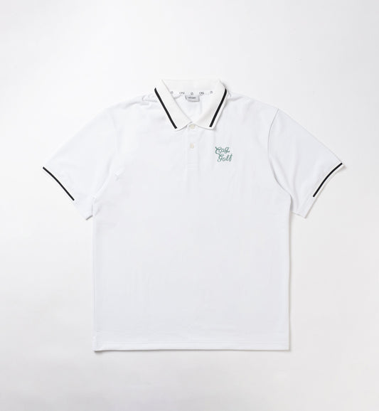 【26SS 新作】Back point Short sleeve POLO | MEN -sample-