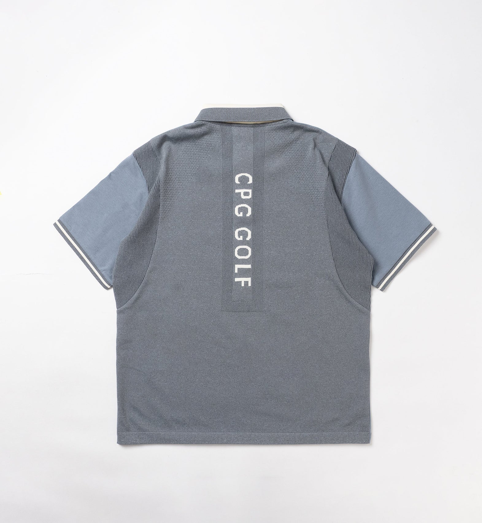 【26SS 新作】Back Side Knit POLO | MEN -sample-