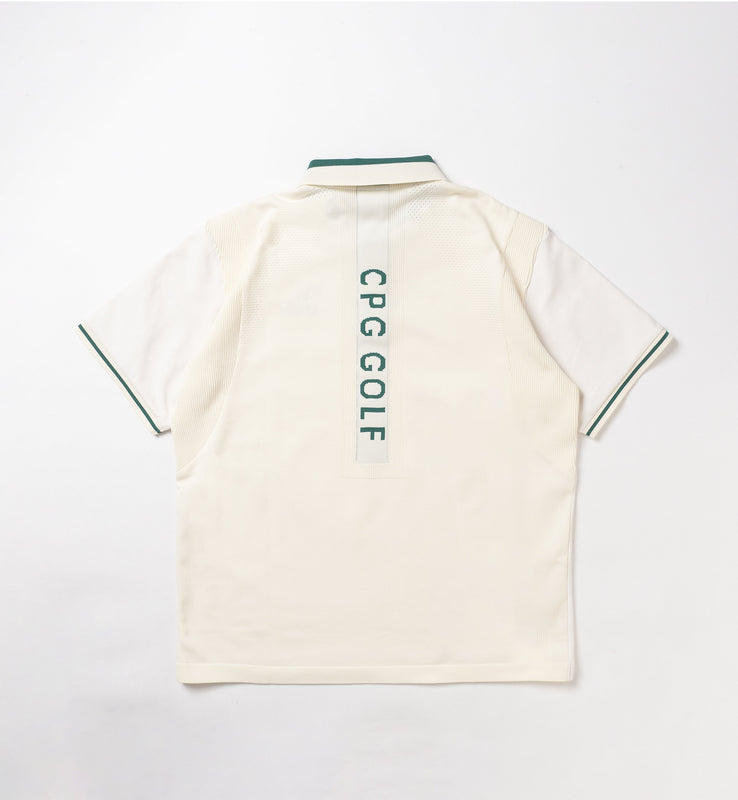 【26SS 新作】Back Side Knit POLO | MEN -sample-