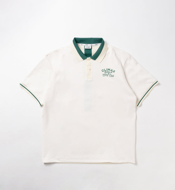 【26SS 新作】Back Side Knit POLO | MEN -sample-