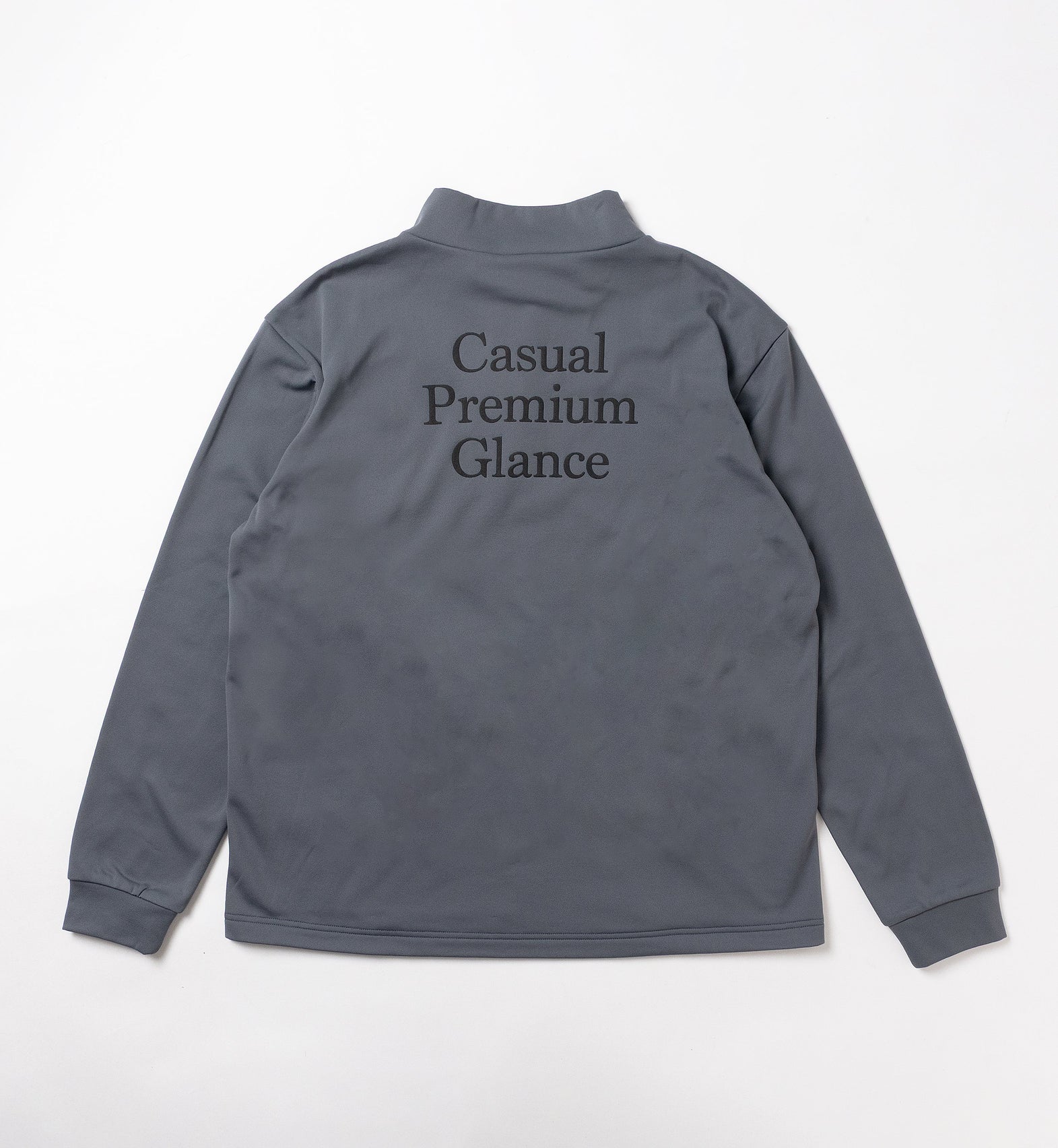 【26SS 新作】ZipUP Mock Neck Long Sleeve | MEN -sample-