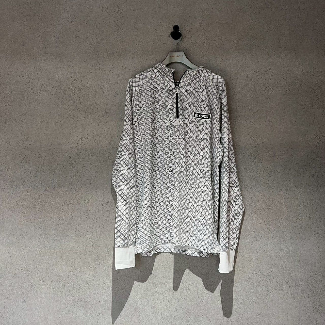 【Sample】モノグラムプリントフーディー | MEN