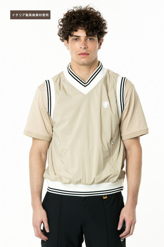 ストレッチタフタベスト CPGゴルフ メンズ ゴルフウェア