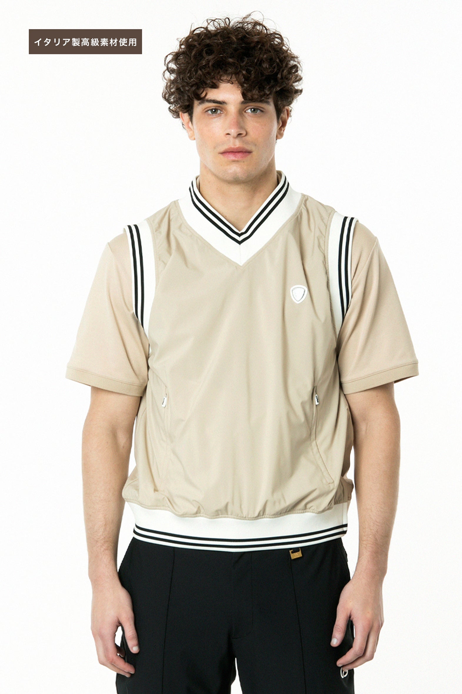 【Sample】ストレッチタフタベスト | MEN