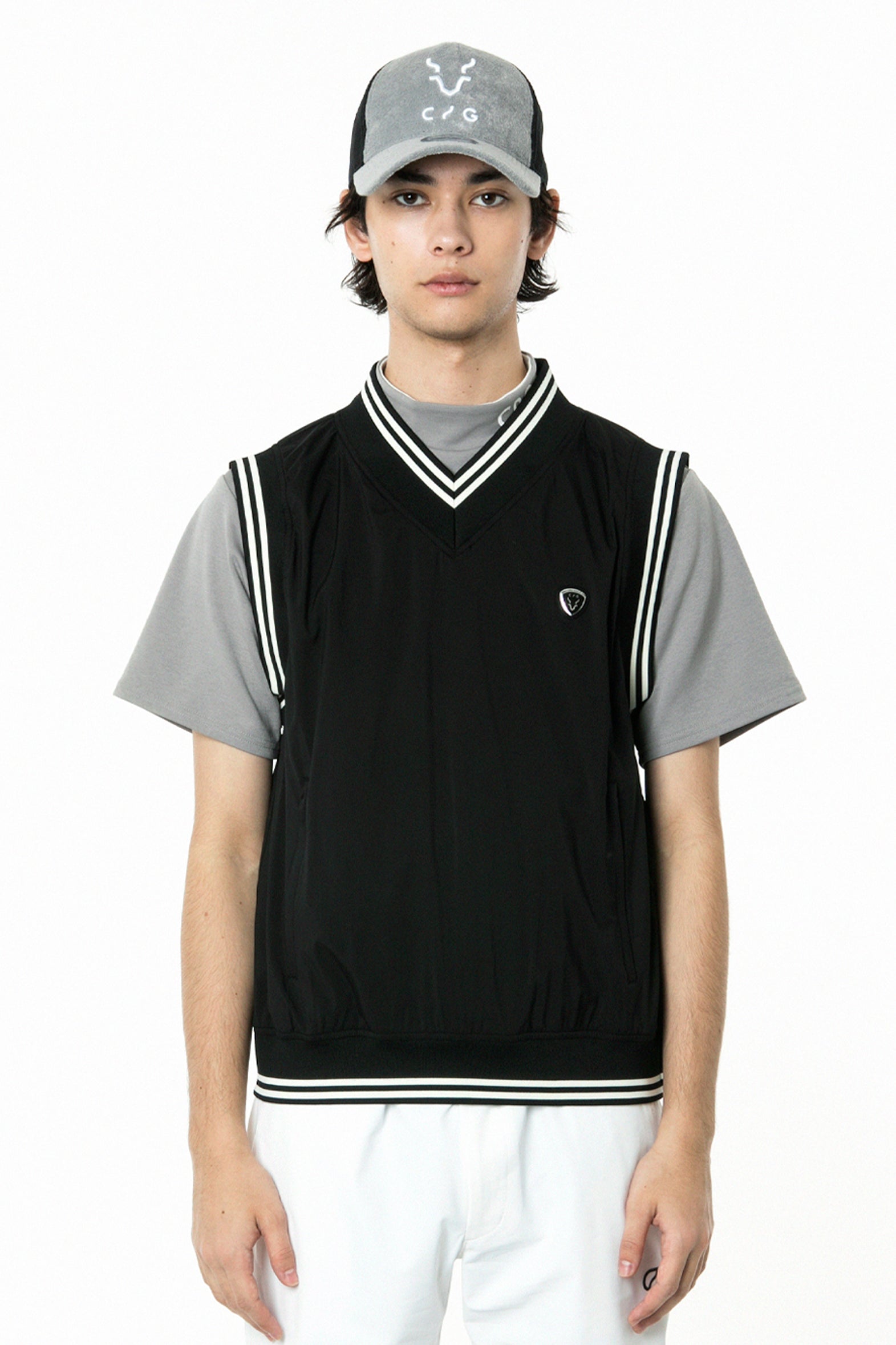 【Sample】ストレッチタフタベスト | MEN