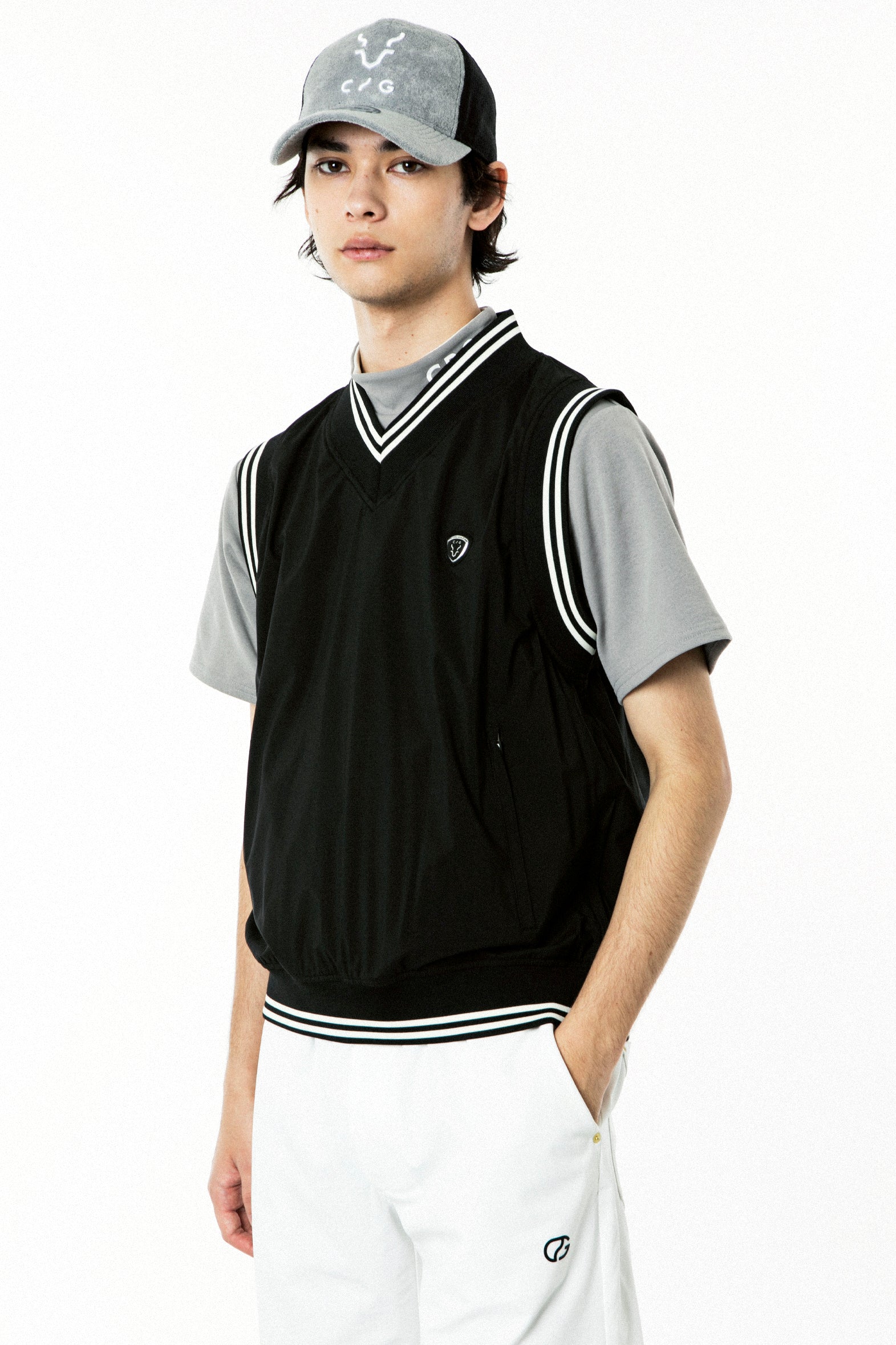 【Sample】ストレッチタフタベスト | MEN