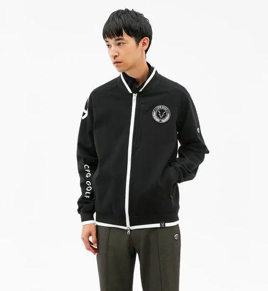 CPG GOLF トラックジャケット 黒 新作 メンズアイテム|シーピージーゴルフ – CPG GOLF