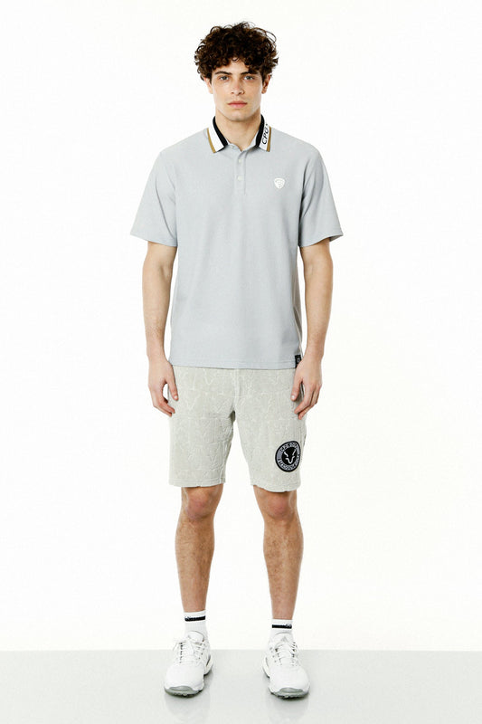 ロゴJQ柄パイル ショートパンツ