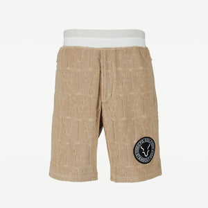 ロゴJQ柄パイル ショートパンツ