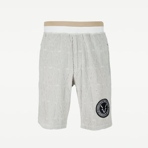 ロゴJQ柄パイル ショートパンツ