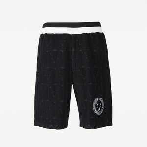 ロゴJQ柄パイル ショートパンツ