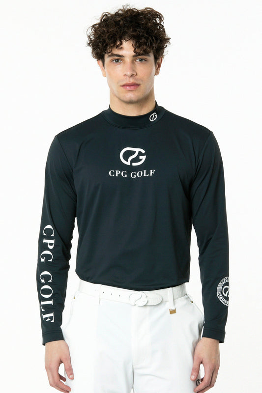 グラフィックモックネックLS（ロングスリーブ）