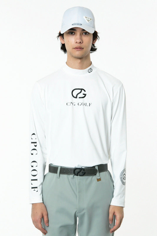 グラフィックモックネックロングスリーブ CPGゴルフ メンズ 長袖 ゴルフウェア