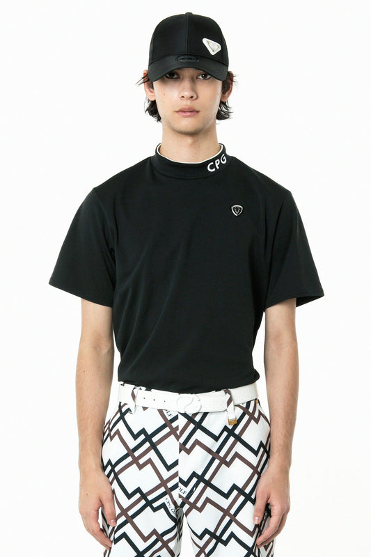 モックネックショートスリーブ CPGゴルフ メンズ 半袖 Tシャツ ゴルフウェア