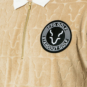 ロゴJQ柄パイル Jip UPシャツ