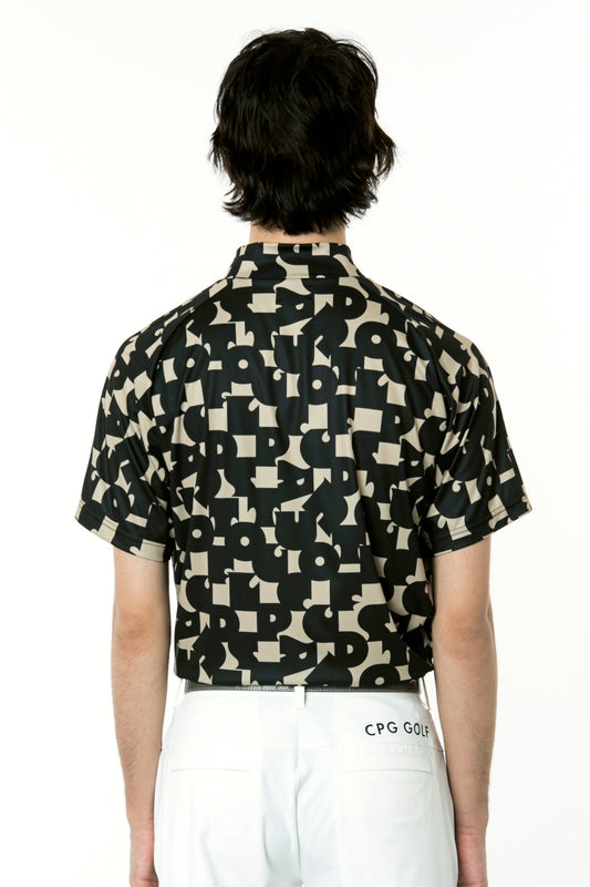 7’S調タイポグラフィプリントモックネックSS（ショートスリーブ）｜MEN