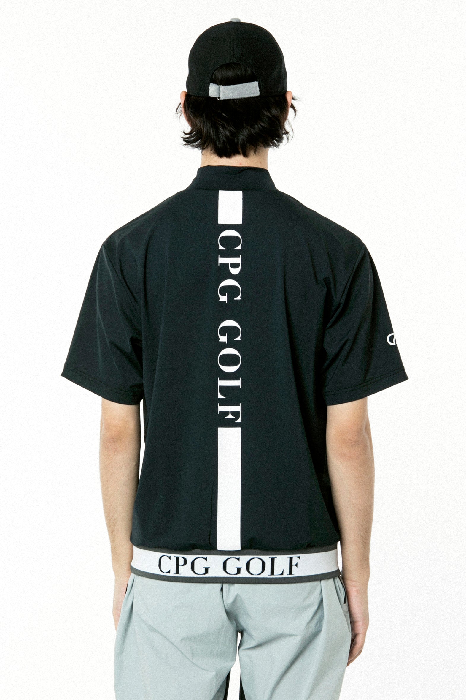 【Sample】裾JQテープ付きモックネックSS | MEN