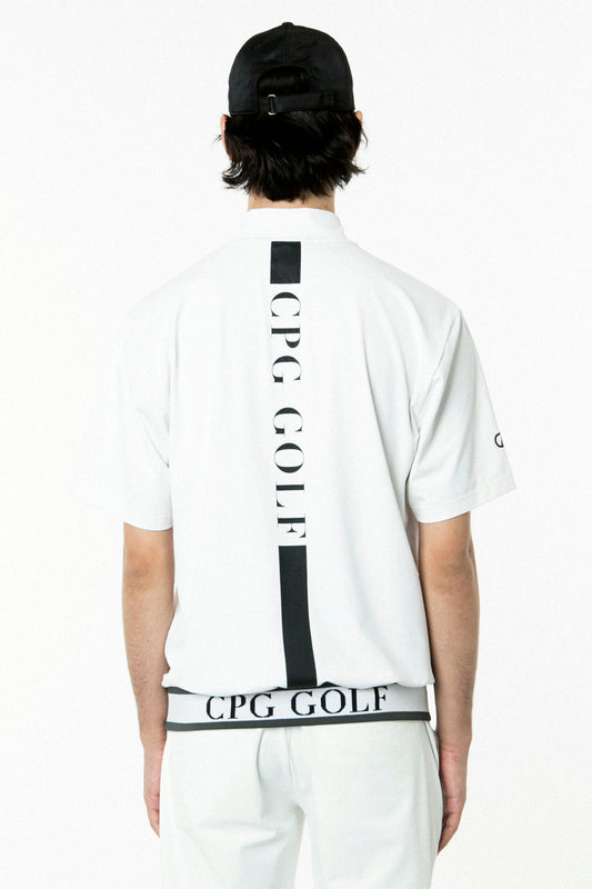 裾JQテープ付きモックネックSS（ショートスリーブ）