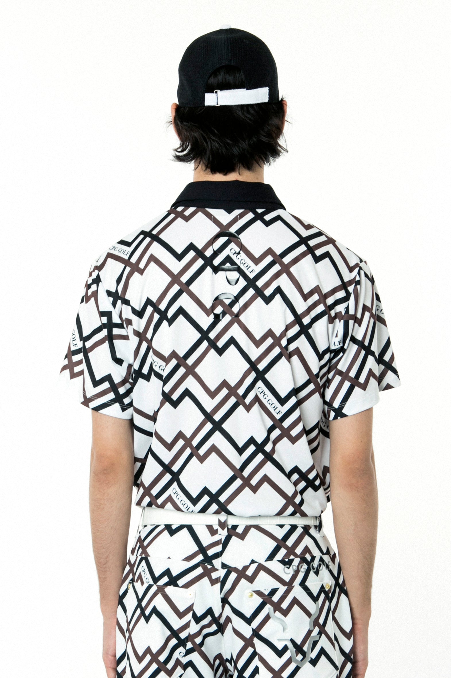 【Sample】ジオメトリックプリントスキッパーSS | MEN