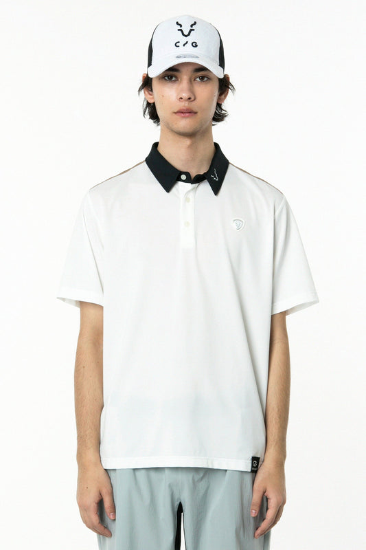 背中BIGロゴマークポロSS（ショートスリーブ）