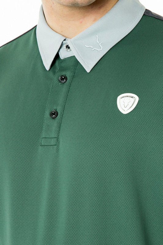 背中BIGロゴマークポロSS（ショートスリーブ）