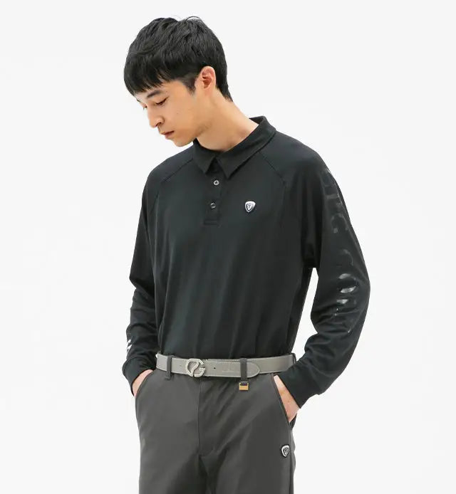 カラーブロックポロLS｜MEN