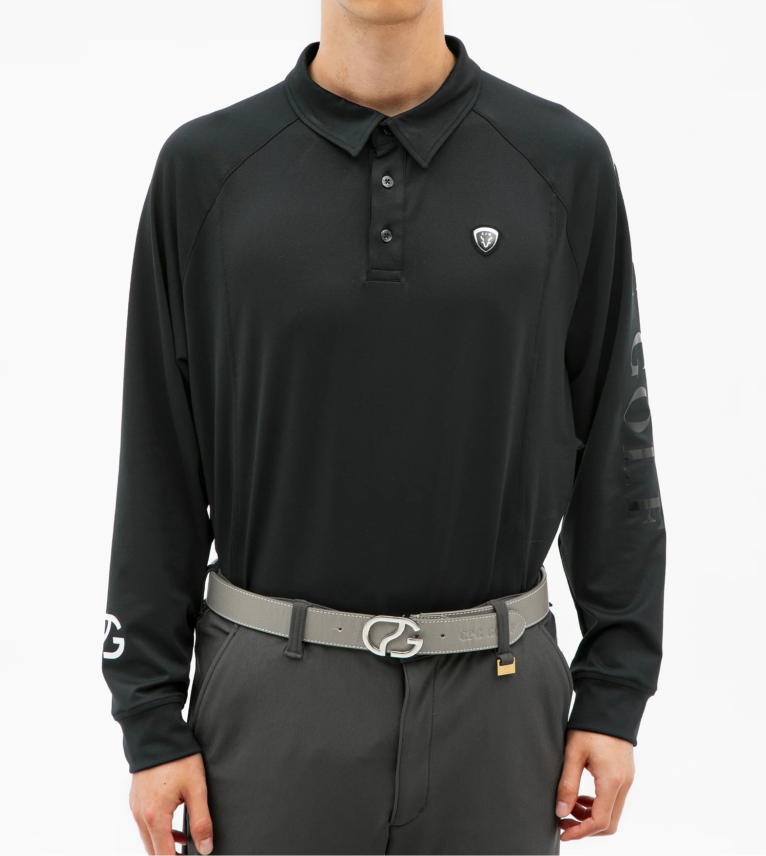 カラーブロックポロLS｜MEN