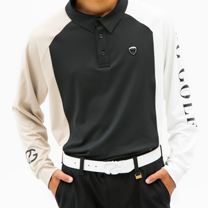 カラーブロックポロLS｜MEN