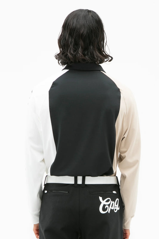 カラーブロックポロLS｜MEN