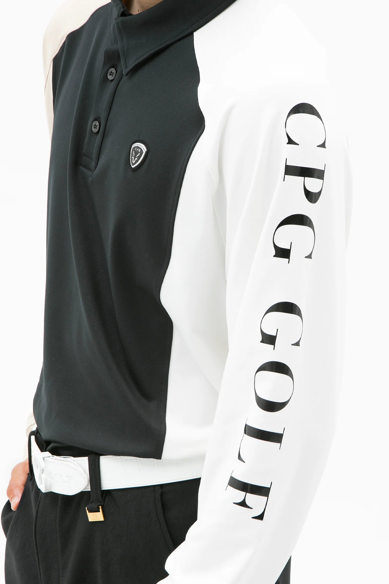 カラーブロックポロLS｜MEN