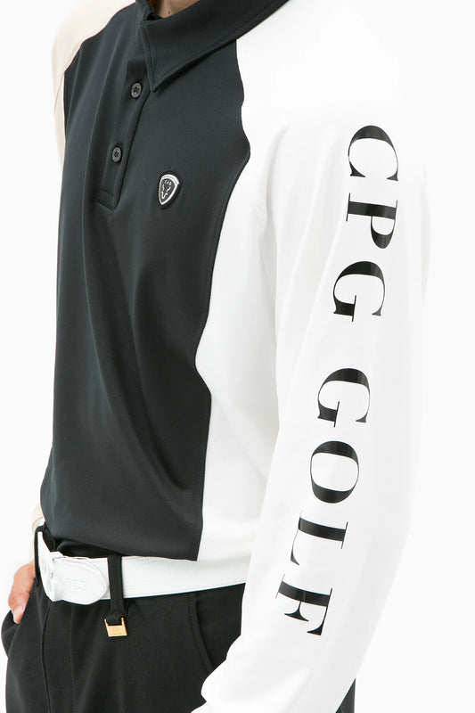 カラーブロックポロLS｜MEN