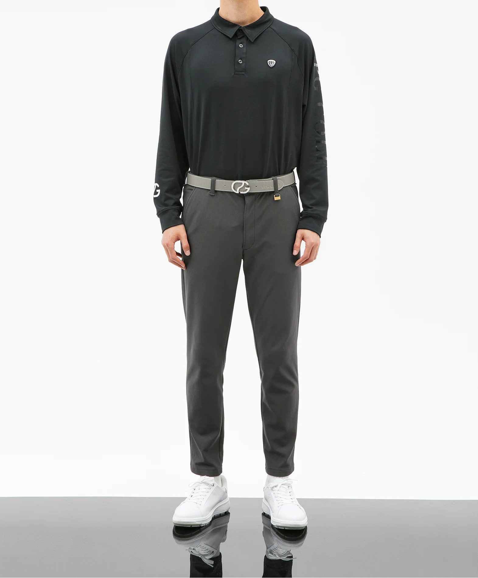 カラーブロックポロLS｜MEN