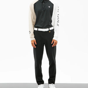 カラーブロックポロLS｜MEN