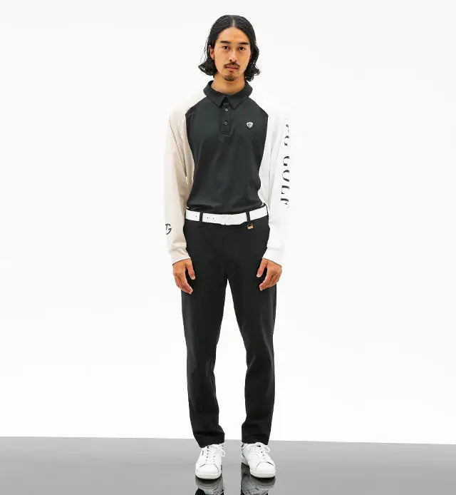 カラーブロックポロLS｜MEN