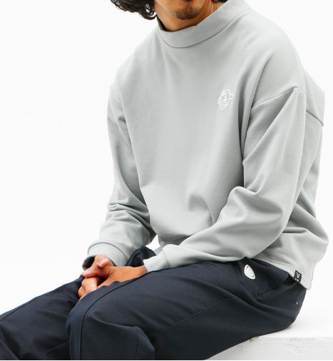 ハイネックフリースLS | MEN-SAMPLE-