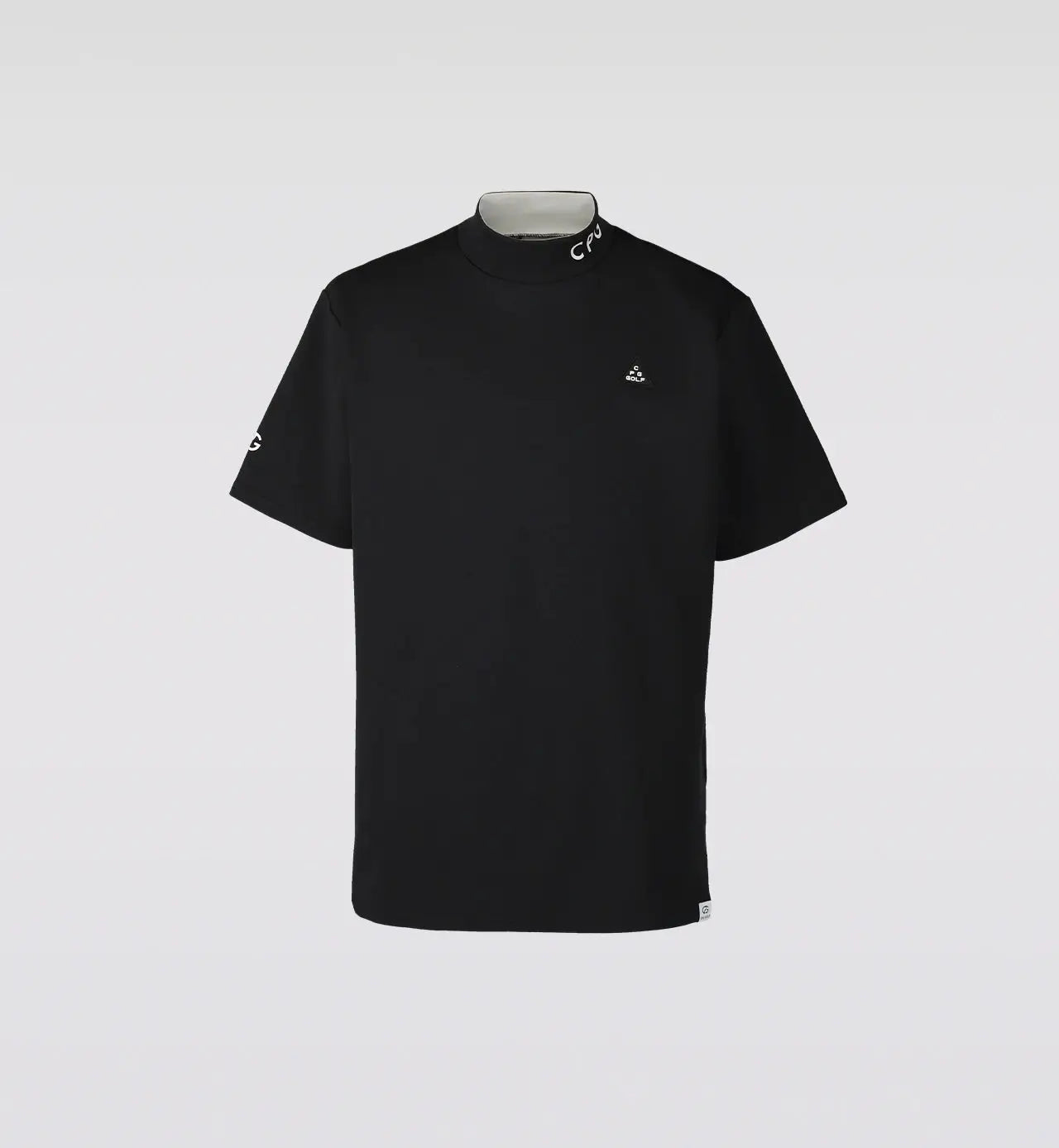 BACK LINE MOCK NECK SS | MEN
