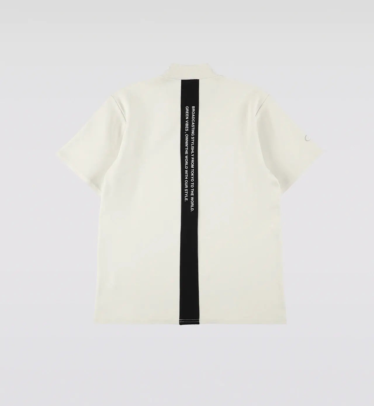 BACK LINE MOCK NECK SS | MEN