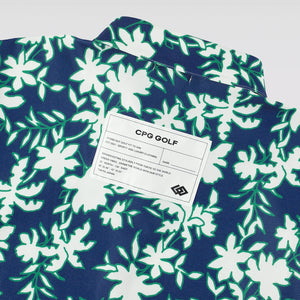 【New Arrival】FLOWER MOTIF POLO SS | MEN