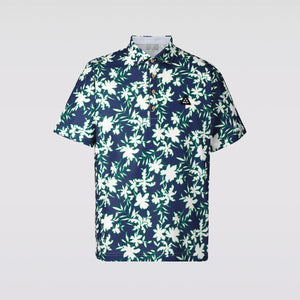 【New Arrival】FLOWER MOTIF POLO SS | MEN