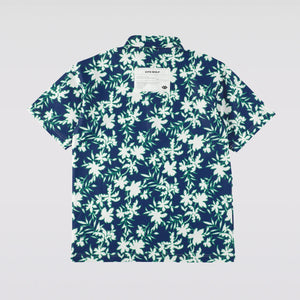 【New Arrival】FLOWER MOTIF POLO SS | MEN