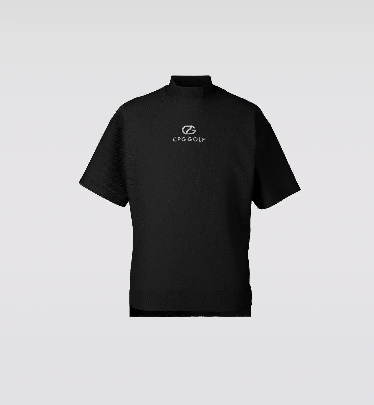 LIGHT MESH MOCK NECK SS | MEN