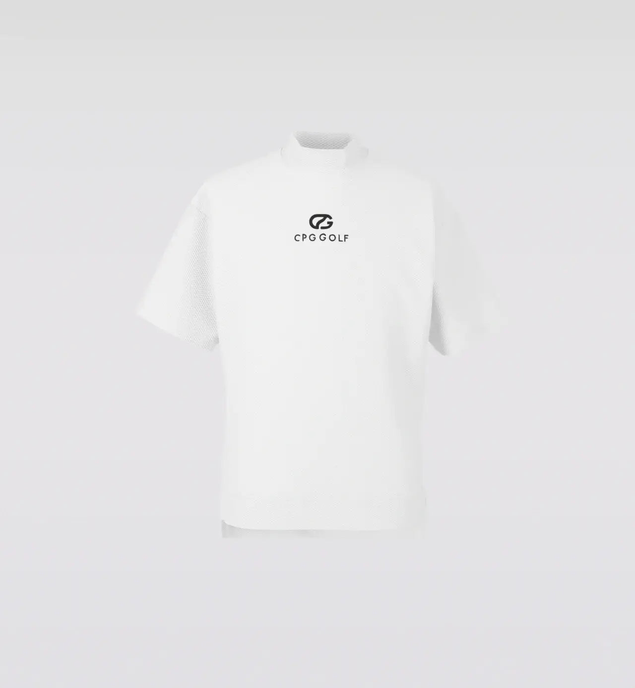 LIGHT MESH MOCK NECK SS | MEN