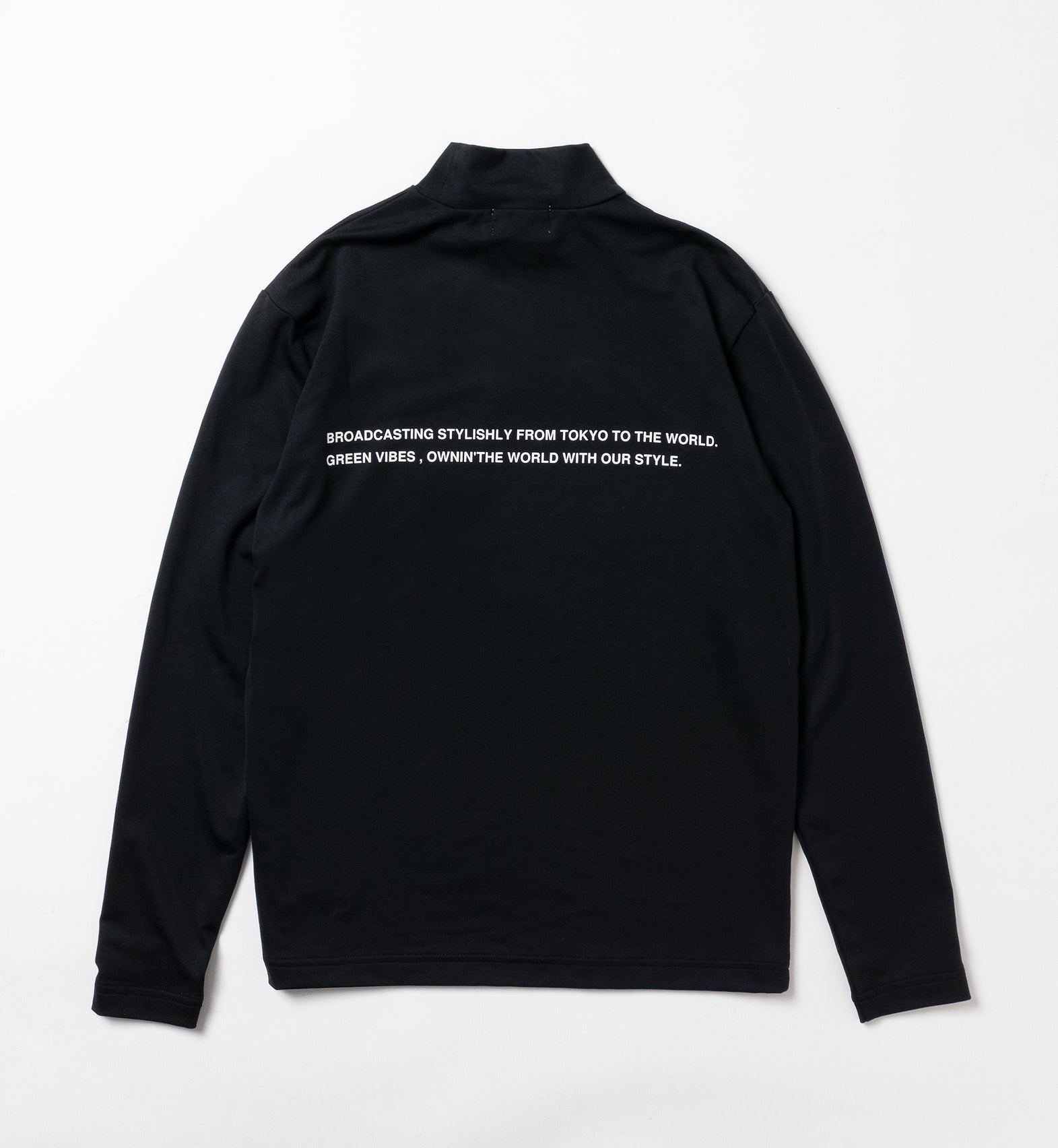 MINIMAL MOCK NECK LS -SAMPLE-