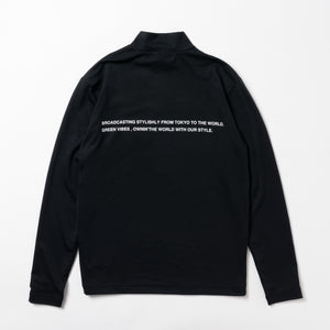 MINIMAL MOCK NECK LS -SAMPLE-