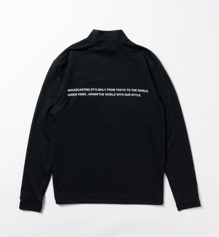 MINIMAL MOCK NECK LS -SAMPLE-