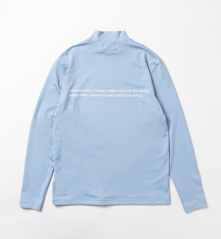 MINIMAL MOCK NECK LS -SAMPLE-