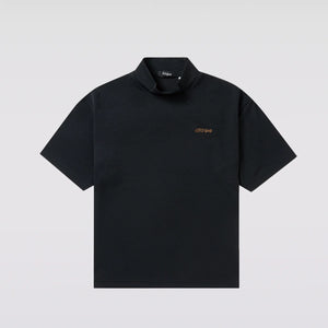 MOCK NECK SS BACK PRINT | MEN