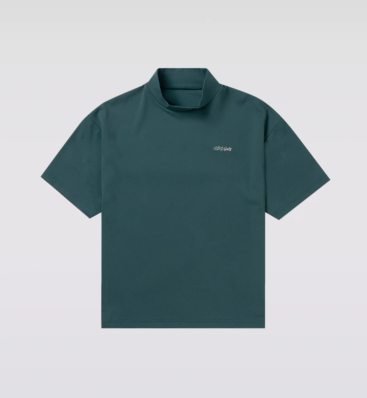 MOCK NECK SS BACK PRINT | MEN